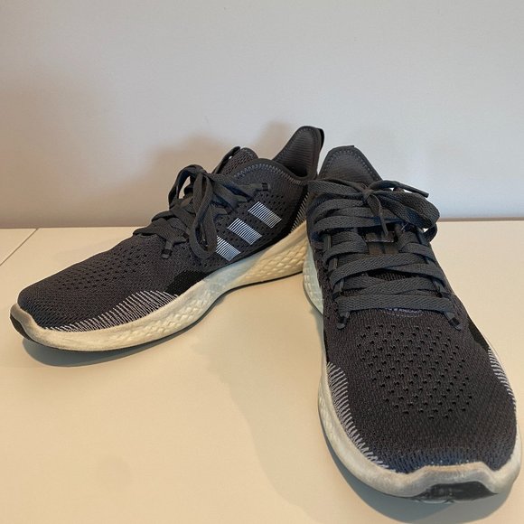 Adidas Ultra Boost Sneakers Black Gray Size 10.5 main image 5